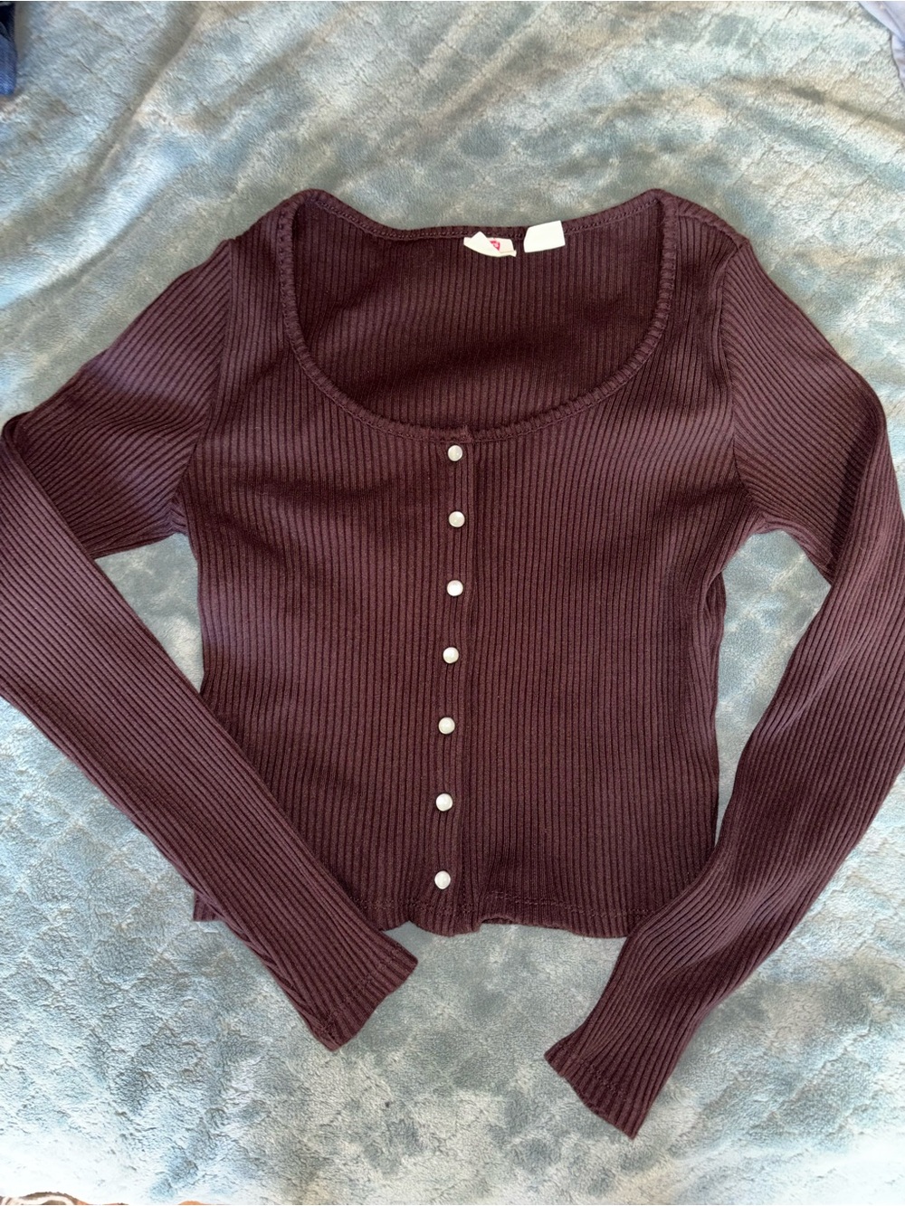 Levi's Ribbed Scoop Neck Top